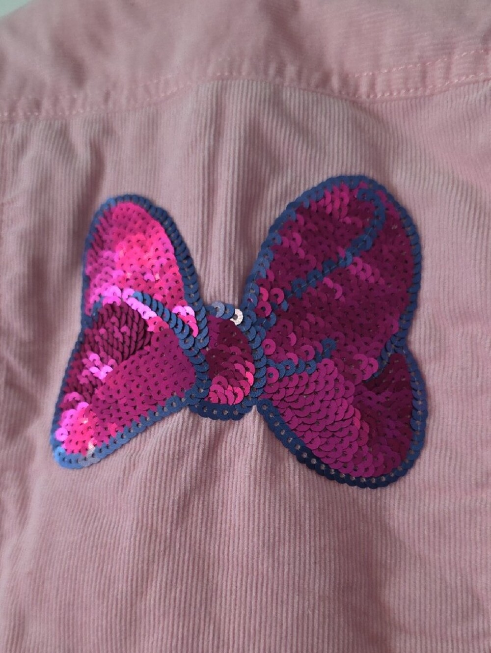 Disney Pink Minnie Mouse Sherpa-Lined Kids Jacket. Size 4 - Picture 7 of 7